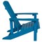 Flash Furniture Blue Poly Resin Adirondack Chair, PK 2 2-JJ-C14501-BLU-GG - alternate 2
